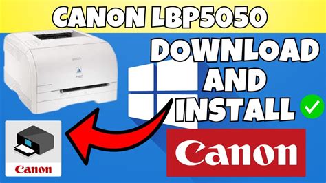 How to Install Canon i-SENSYS LBP5050 Printer Drivers